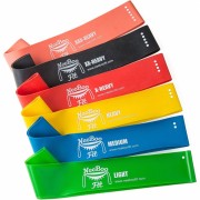 NEEBOOFIT 17109 Набор амортизаторов ленточных Петля NEEBOOFIT Resistance Loop Band Set 6 штук фото